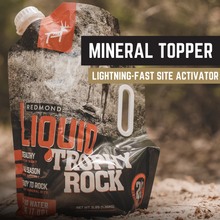 Load image into Gallery viewer, The new liquid Trophy Rock by Redmond Hunt. The perfect liquid mineral site activator.