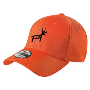 New Era Orange Flexfit Hat